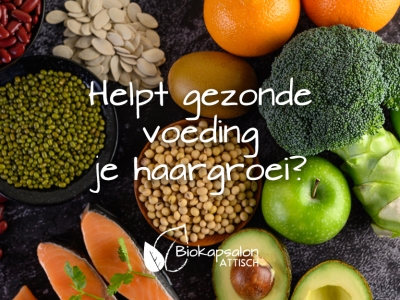 Helpt gezonde voeding je haargroei?